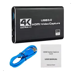 GENERICO - Capturadora de Video Hdmi Usb 3.0 4k HDTV
