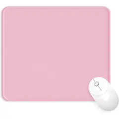 GENERICO - Mouse Pad Cuadrado 20x23cm - Rosado