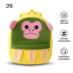 GENERICO - MOCHILA TRALALEROS KAWAII MODELO VI SUAVES Y RESISTENTES PARA NIÑOS