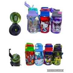 GENERICO - Botellas Scool Toma Todo de Dibujos Animados