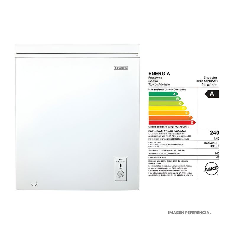 Congelador 145 Litros EFC15A2HPWB