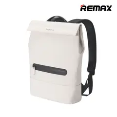 REMAX - Mochila Impermeable Antigolpes Diseño Minimalista para Laptop 14” BAG-11 Ivory