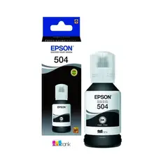 EPSON - Tinta Negra Original T504 EcoTank Negro
