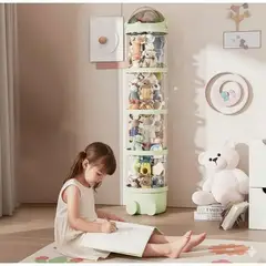 GENERICO - ORGANIZADOR DE PELUCHES 4 NIVELES COLOR VERDE