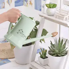 GENERICO - Regadera de Plástico 2L con Pico Largo Color Verde