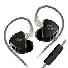 KZ - Audífonos Saga Balanced con Micrófono - Audifonos in-ear de alta resolución