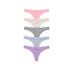VICTORIA'S SECRET - Calzon hilo Algodon Set 5 unidades victorias secret