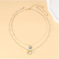 TIOZONEY - Collar De Plata Mujer