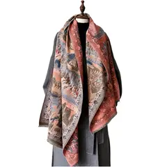 TIOZONEY - Bufanda - manta estampada