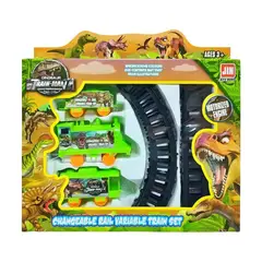 GENERICO - Set de Tren Motorizado Dinosaur Train-Man