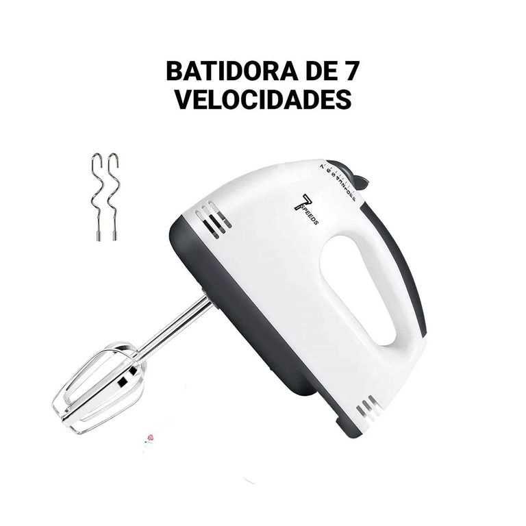 Batidora de Mano 7 Velocidades Eléctrico de Repostería