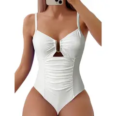 TIOZONEY - Bañador de una pieza para mujer