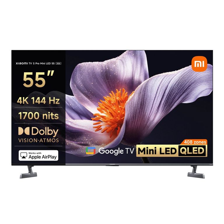 Televisor Smart TV S Pro QD-Mini LED 55" 4K UHD Google TV 2026 - Dolby Vision