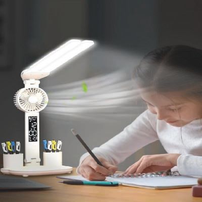 LÁMPARA VENTILADOR 5 EN 1