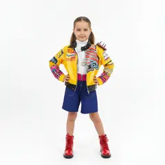 GENERICO - Disfraz Rumi Amarilla Guerreras Kpop Huntrix Niña - Talla 8 Exacta