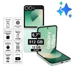SAMSUNG - Galaxy Z Flip 6 512GB 12GB - VERDE