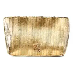 VICTORIA'S SECRET - Cosmetiquera Moderna Dorada Victorias Secret