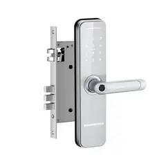 STRONGHOLD - Cerradura digital RESISTENTE AL AGUA smart - MASTER IP55 Color Plata