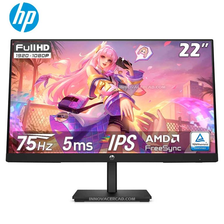 Monitor V22i G5 22 Full HD (1920 X 1080) IPS 75hz 5MS Freesync Hdmi DP