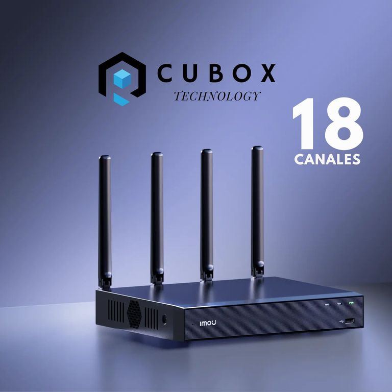 NVR Inalámbrico para Cámaras de Seguridad 18 canales