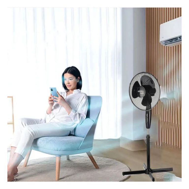 Ventilador de Pedestal IL-16 - 45W - 3 Aspas