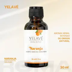 GENERICO - ACEITE ESENCIAL NARANJA 30ML YELAVÉ