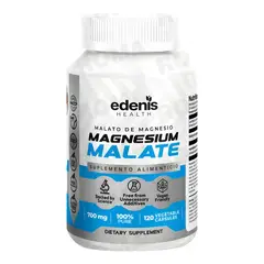 EDENIS HEALTH - MALATO DE MAGNESIO 120 CÁPSULAS