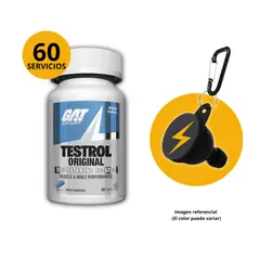 GAT - TESTROL ORIGINAL 60 TABLETAS + PORTASUPLEMENTOS - SPORT