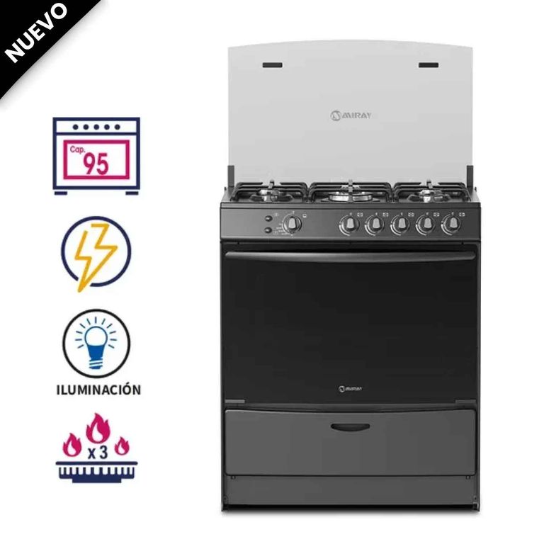 Cocina AZALEA PLUS 5 Hornillas