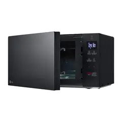 LG - Horno Microondas Negro 20L MS2032GAS