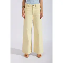 LUVARO - Pantalón Drill Wide 90