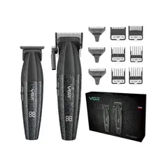 GENERICO - Maquina Barbería Pro Clipper Trimmer VGR V-640 S2 9000 Rpm