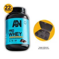 ADN - WHEY PRO DE 1100gCHOCOLATE CON PASTILLERO - PROTEÍNA WHEY