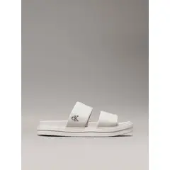 CALVIN KLEIN - SANDALIAS FLAT MOLDED DBL BAR SANDAL CK