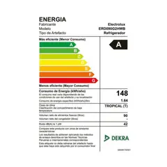 ELECTROLUX - Frigobar Premium ERD090G2HWB 90L Negro