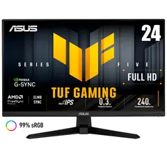 ASUS - Monitor TUF Gaming VG249QM5A 238” Fast IPS FHD 240Hz 03ms G-SYNC FreeSync Negro