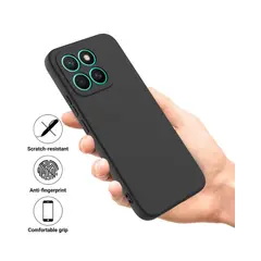 GENERICO - CASE SILICONA HONOR X8C - NEGRO