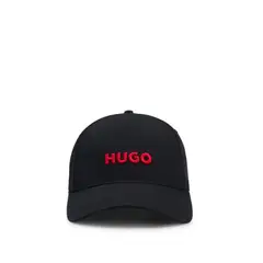 HUGO BOSS - Gorra de sarga de algodón con logotipo