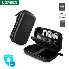 UGREEN - Estuche Rígido Lp128 Para Disco De Almacenamiento y Cables Universal