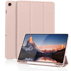 GENERICO - FUNDA SMART COVER PARA SAMSUNG A9+ 11" ROSA