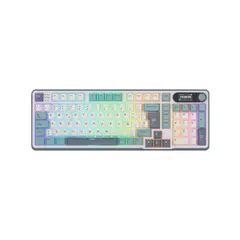 ROYAL KLUDGE - Teclado RK-S98 Inalámbrico SP Light Cloud Chartreuse Switch