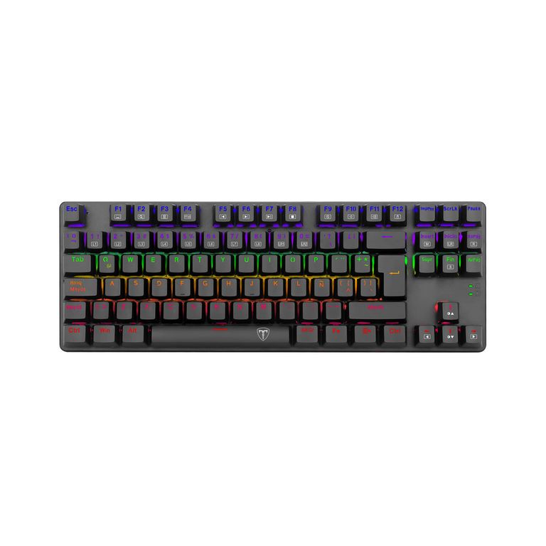 Teclado T-TGK313G-LIT Bora Lite Rainbow Español Red Switch