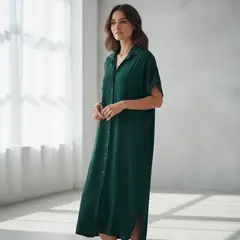 SHEY DI - Vestido camisero entero