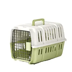 QUE PATAS PET SHOP - Transportador Kennel de Viaje Talla S Verde