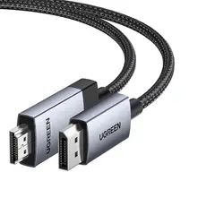 UGREEN - Cable DisplayPort 12 a HDMI 20 Trenzado 4K 60Hz 1m 15773