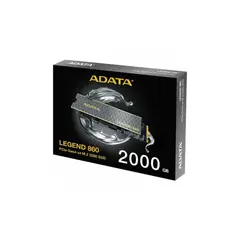 ADATA - Disco de Estado Sólido LEGEND 860 SLEG-860-2000GCS 2TB M.2 2280 Para PC, Laptop y PS5