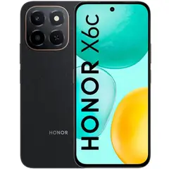 HONOR - Celular X6c 6GB RAM 128GB - Negro
