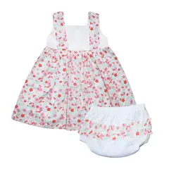 BEBELU - Vestido Popelina Linda Para Niña Bebelú