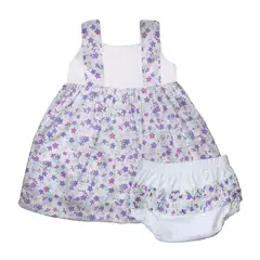 BEBELU - Vestido Popelina Linda Para Niña Bebelú