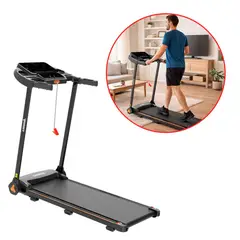 BUYPAL - Trotadora Eléctrica 3230 Plegable Motor 1.5HP y Conexión MP3